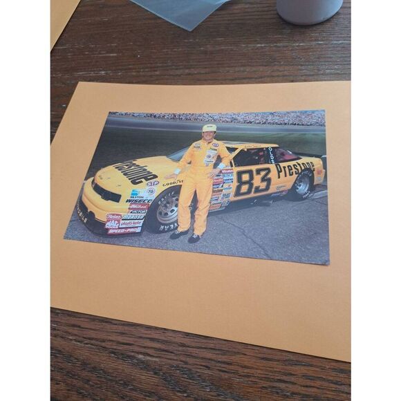 Vintage Lake Speed Driver Card #83 Oldsmobile Prestone STP 6x9 NASCAR Promo - Picture 1 of 2